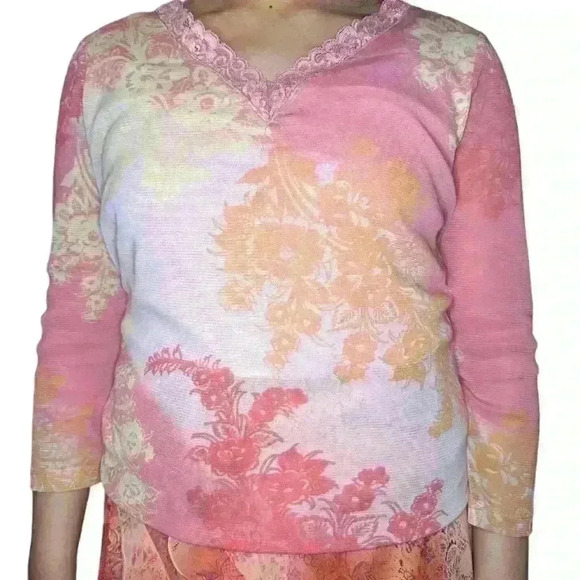 AXCESS ORANGE PINK GORGEOUS CAMI - Picture 1 of 5